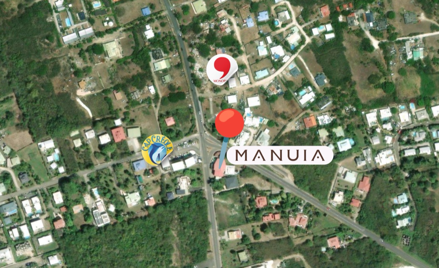 Plan : MANUIA au Carrefour Gorot, Saint-François